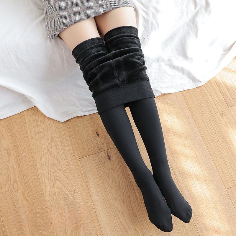 Flawless Thermal Fleece-Lined Sheer Tights