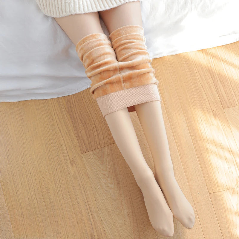 Flawless Thermal Fleece-Lined Sheer Tights