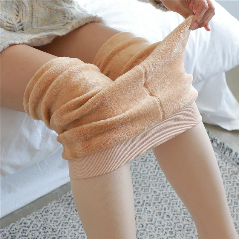 Flawless Thermal Fleece-Lined Sheer Tights